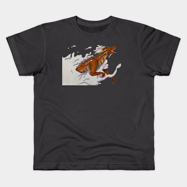 Out of the Mist Kids T-Shirt by Fallcrown